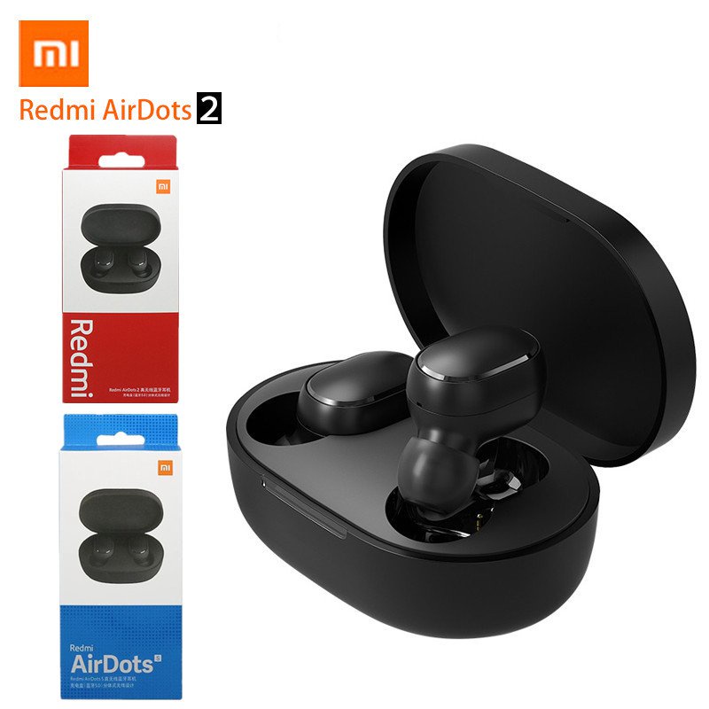 2021 Xiaomi Redmi AirDots 2 Wireless Bluetooth Redmi Airdots S Mi