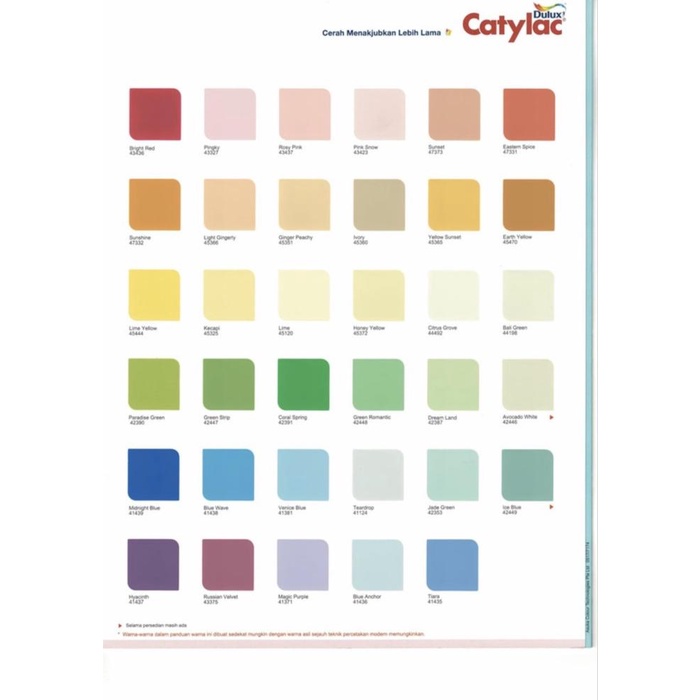 Dulux Catylac Wall Paint interior White / Color 5kg Shopee Philippines