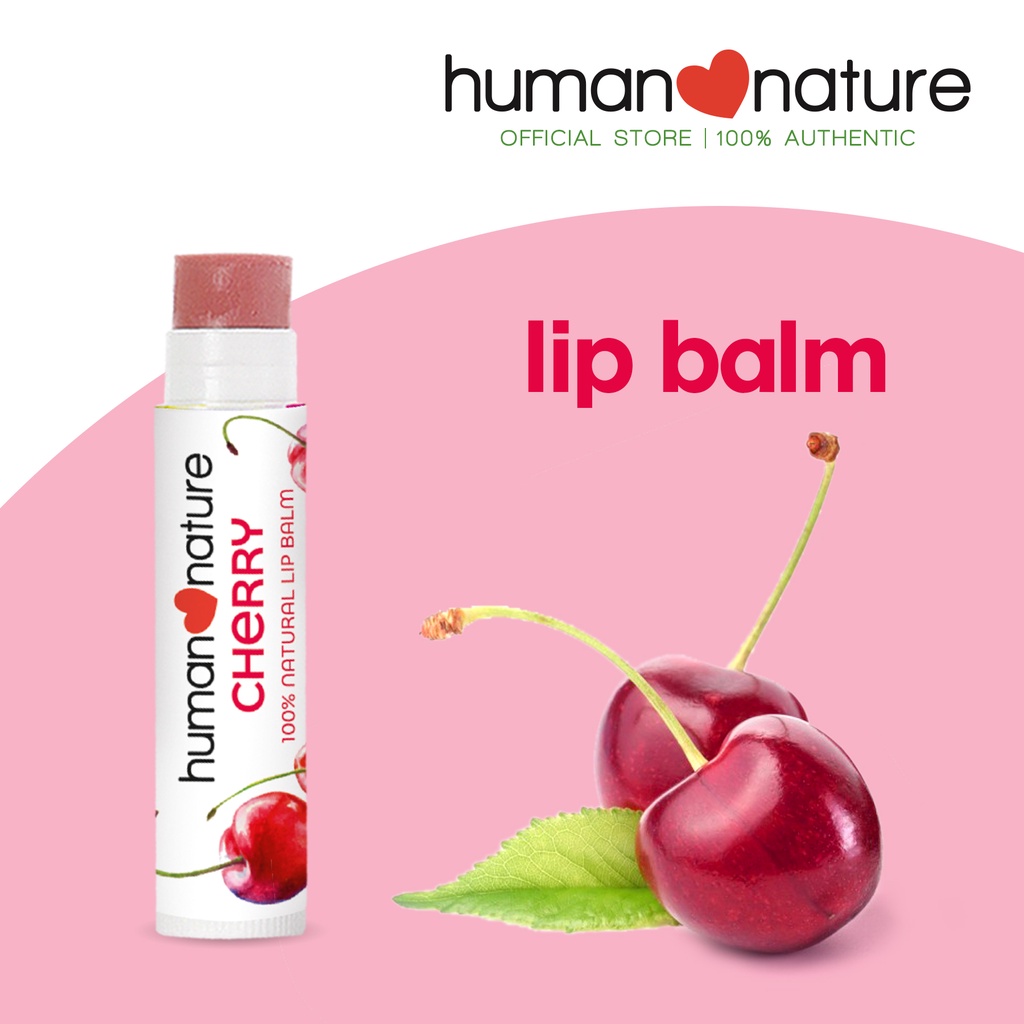 Human Nature Cherry Lip Balm 4g Shopee Philippines