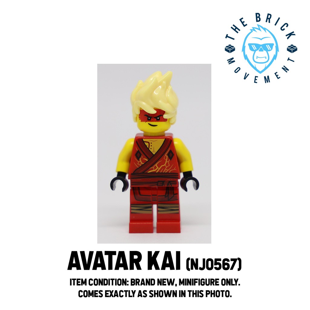 LEGO NINJAGO Avatar Kai Minifigure Shopee Philippines