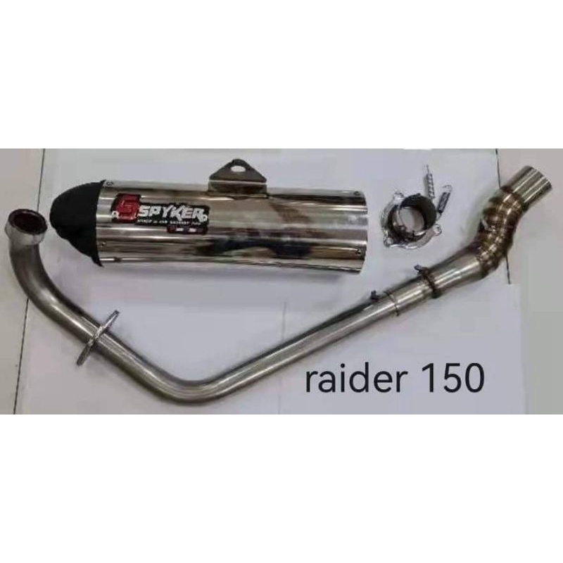 sypker power pipe for raider 150 carb type chrome | Shopee Philippines