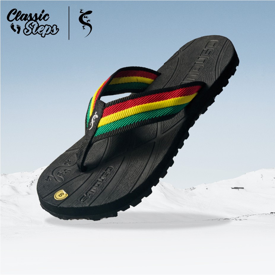 Classic Steps X Sandugo Rasta Strike Slipper Shopee Philippines