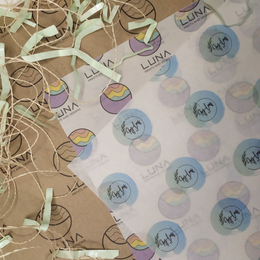 Personalized product wrapper - Kraft paper & Parchment paper | Shopee ...