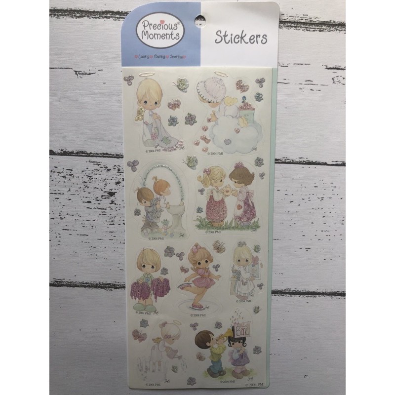 Precious Moments Stickers (3.5inch x 7.5inch) | Shopee Philippines