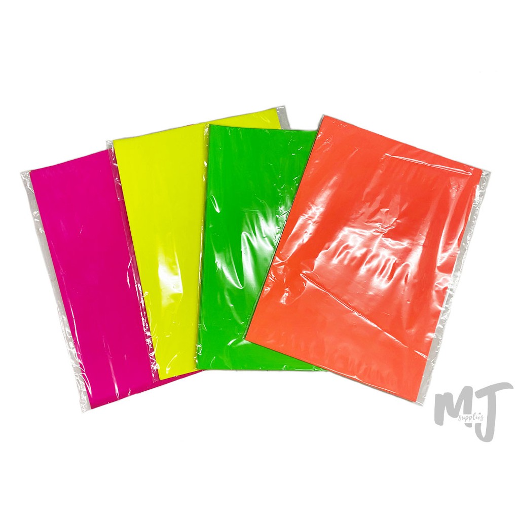 10PCS Neon Sticker Paper | Shopee Philippines