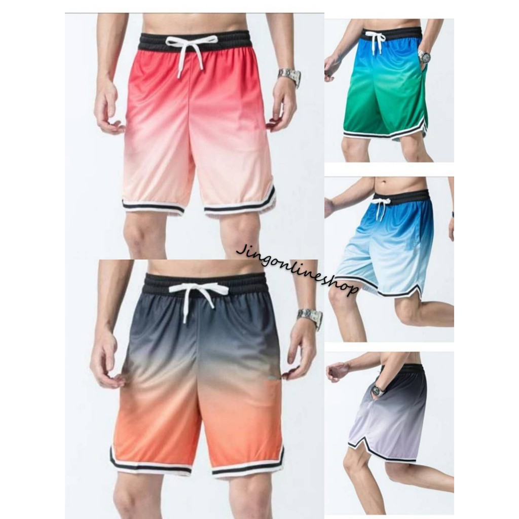 DRI-FIT 2 COLORS Drawstring Short / Basketball Short Unisex High ...