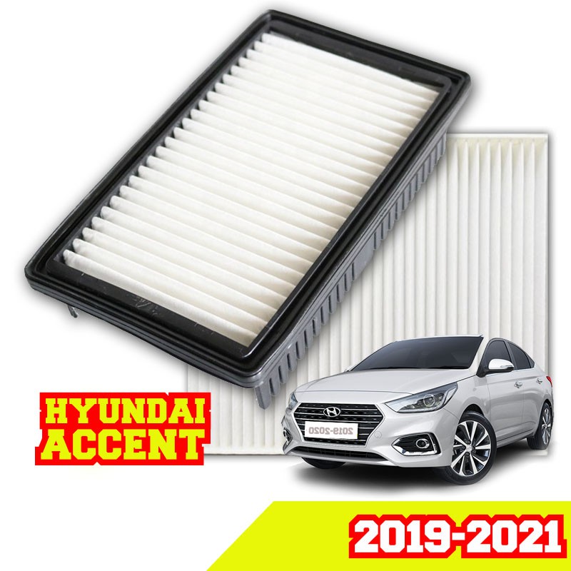 Set Air Engine and Cabin Filter for Hyundai New Accent 2019 2020 2021