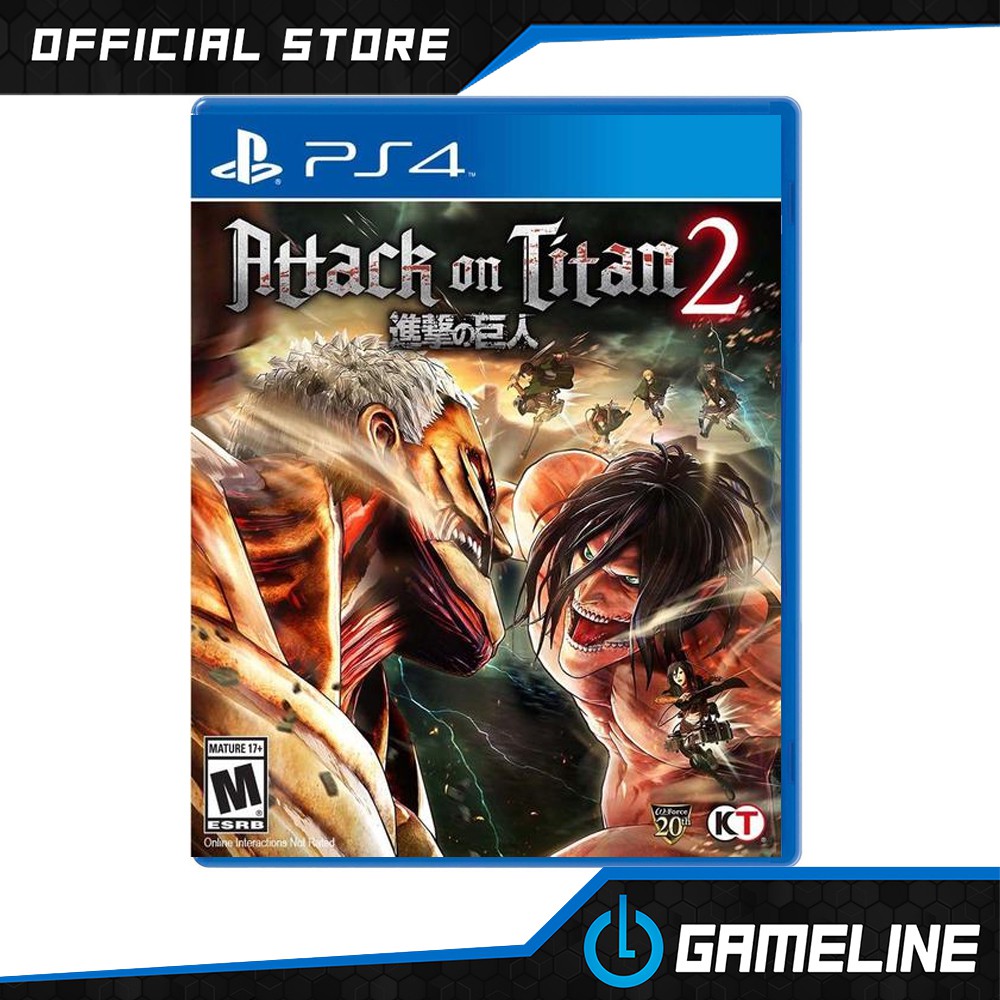 Attack on deals titan ps4