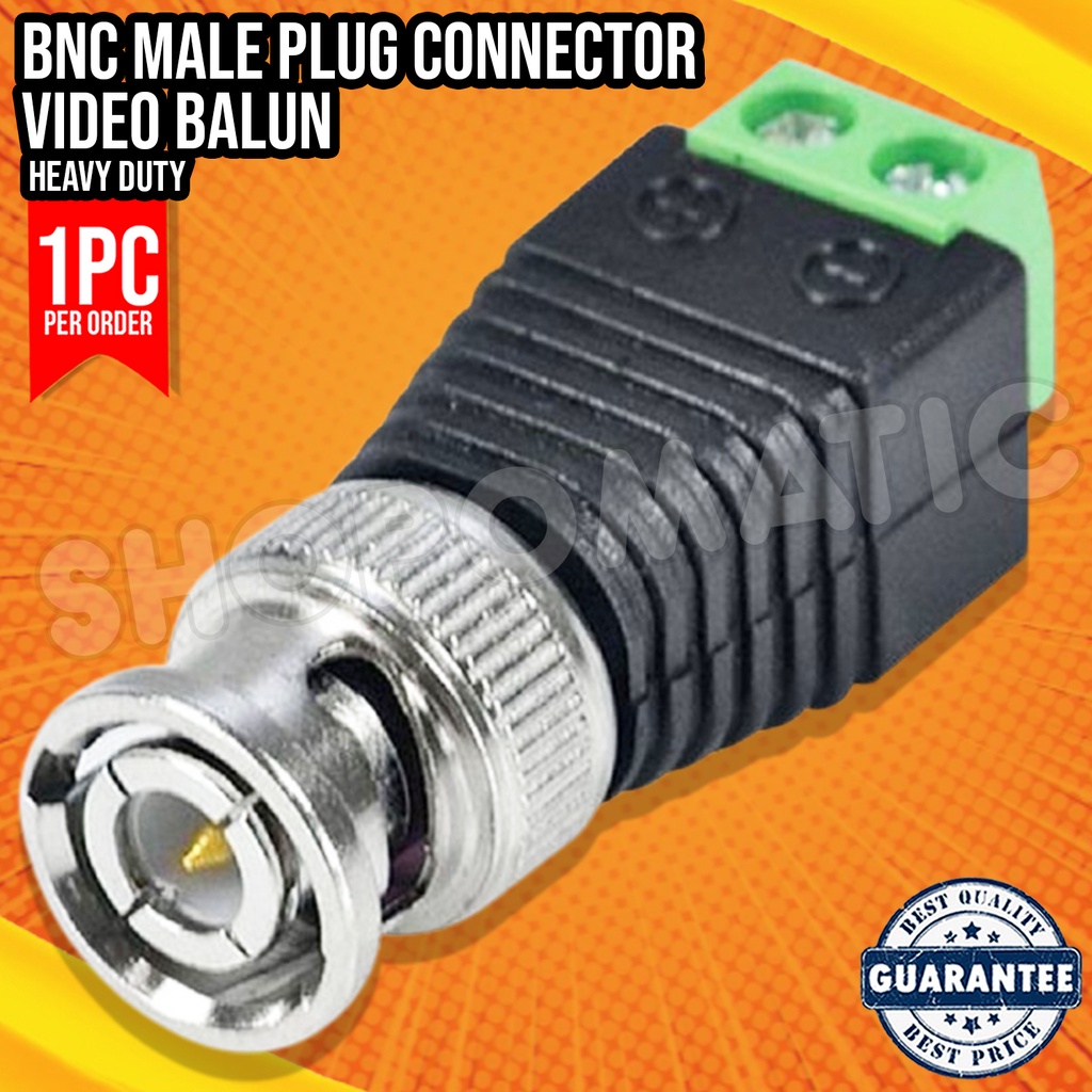 🟧 Bnc Male Plug Connector Video Balun 🟧 Shopee Philippines 2896