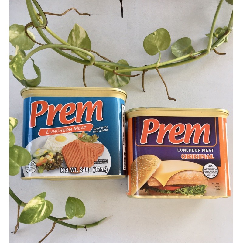 PREM Luncheon Meat 340g | Shopee Philippines