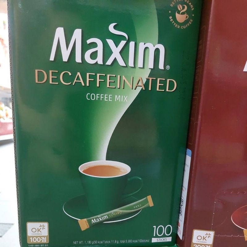 Maxim/Maxwell Coffee 100 sticks Original/Mocha/White/Arabica/Supreme
