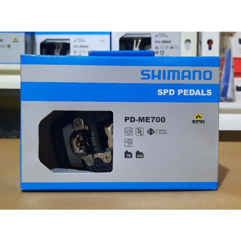 SHIMANO PD ME700 SPD Pedals with SH51 Attachment | Shopee Philippines
