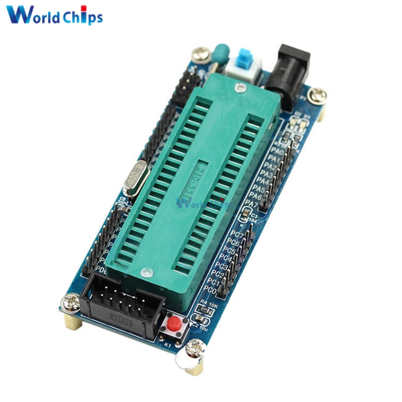 AVR ATMEGA16 Minimum System Board ATmega32 Development Board + USB ISP ...