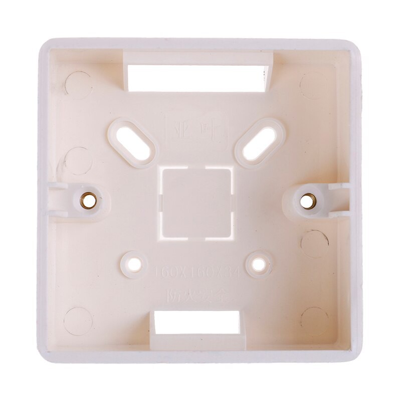 8686 86x86 Type Switch Socket Base Outfit Junction Box Surface Mount Bottom Box 86mm86mm 1436