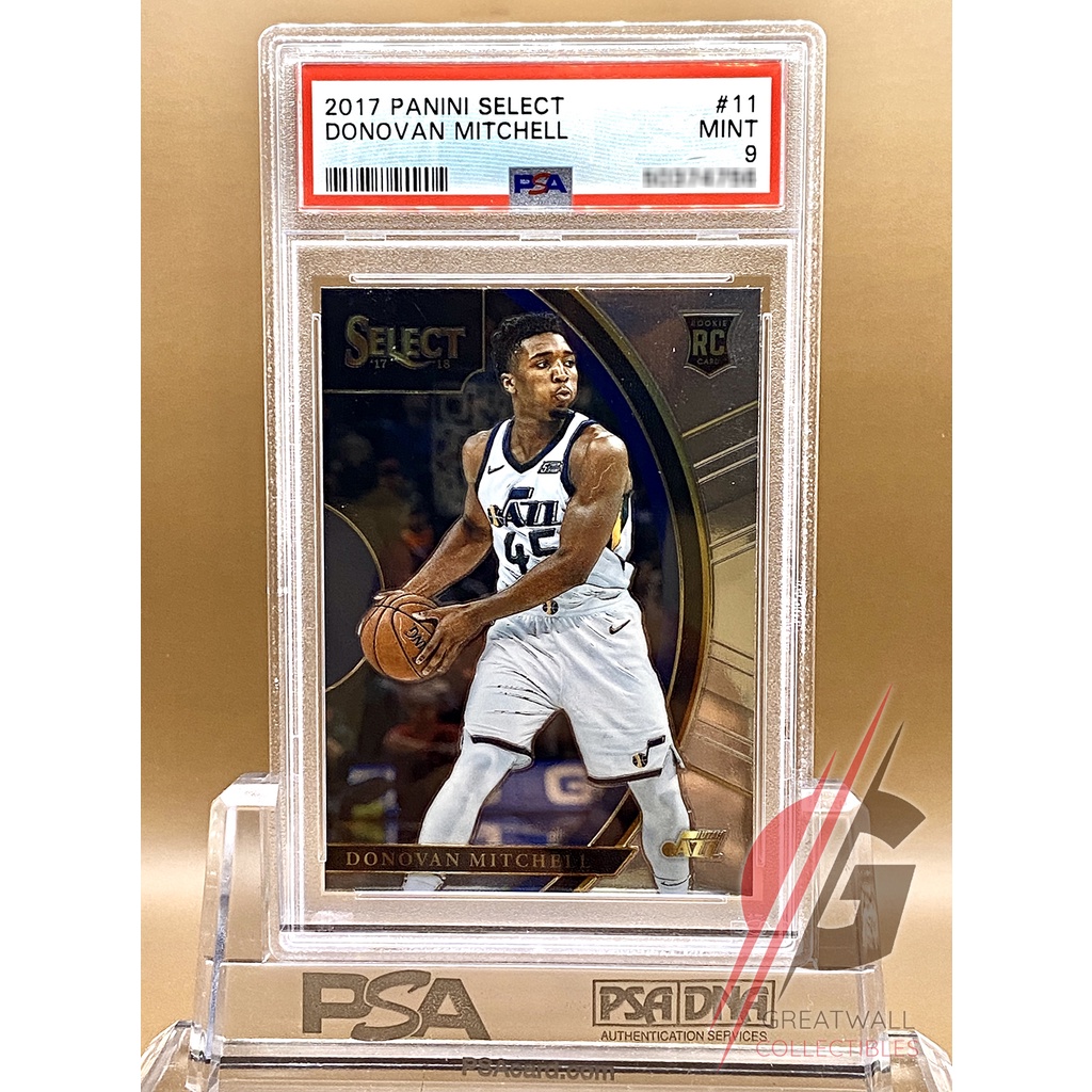 ブランド買蔵 panini DONOVAN MITCHELL RC PSA 9 ルーキー