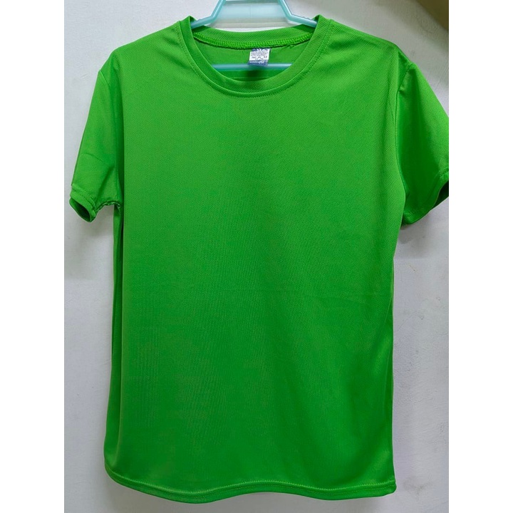 Drifit T Shirt Unisex Apple Green Round Neck