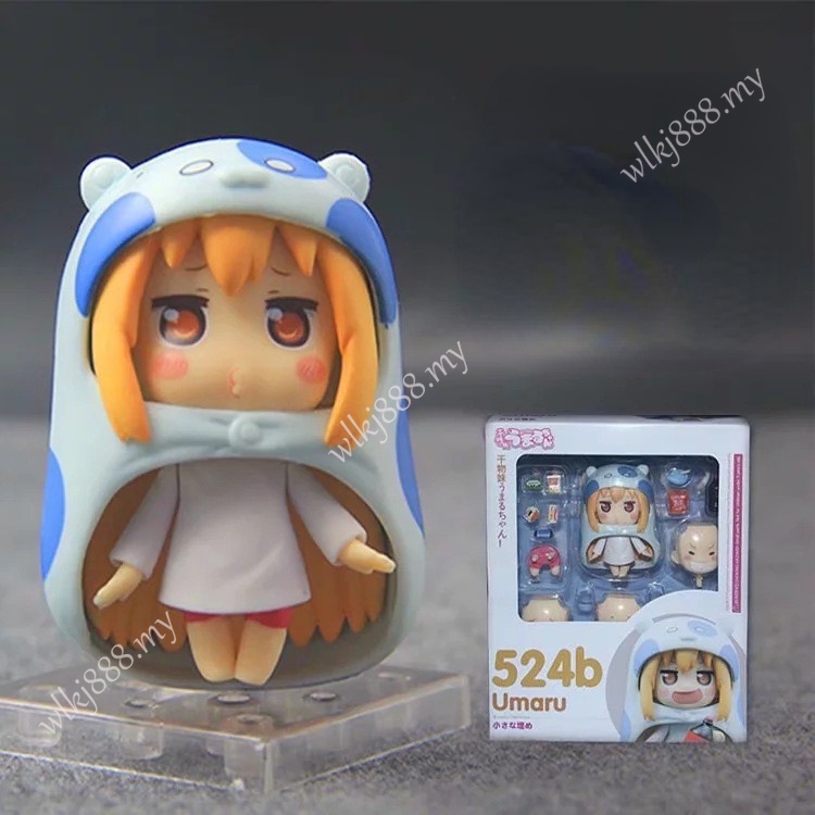 Himouto! Umaru-chan Doma good Umaru Nendoroid (#524) + cloth hamster baggie