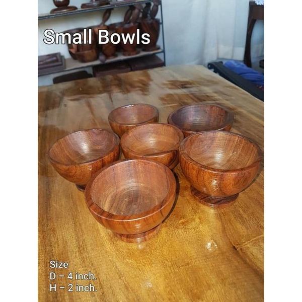 wooden bowls/ magkuno wood | Shopee Philippines