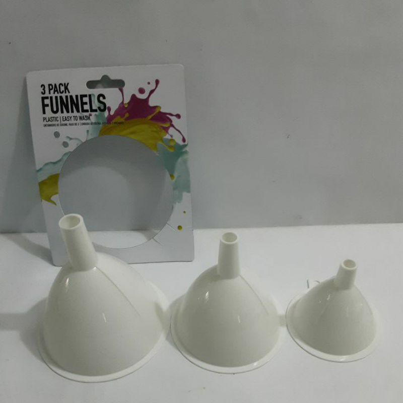 3 PACK FUNNELS ( Easy to Wash ) | Shopee Philippines