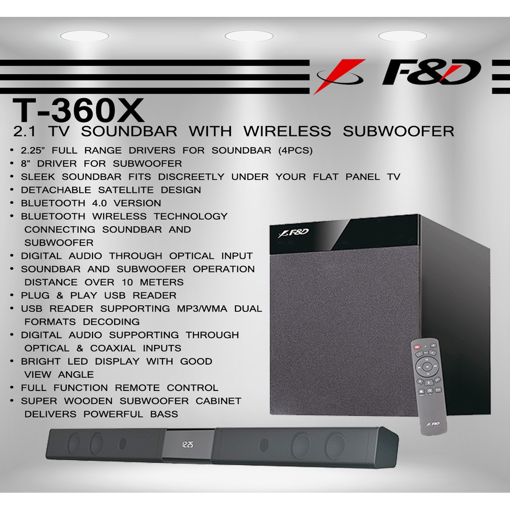 T360x f&d hot sale