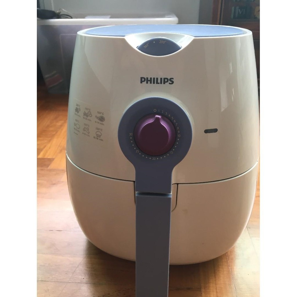 PHILIPS VIVA COLLECTION AIR FRYER HD9220 (Black/White) Shopee Philippines