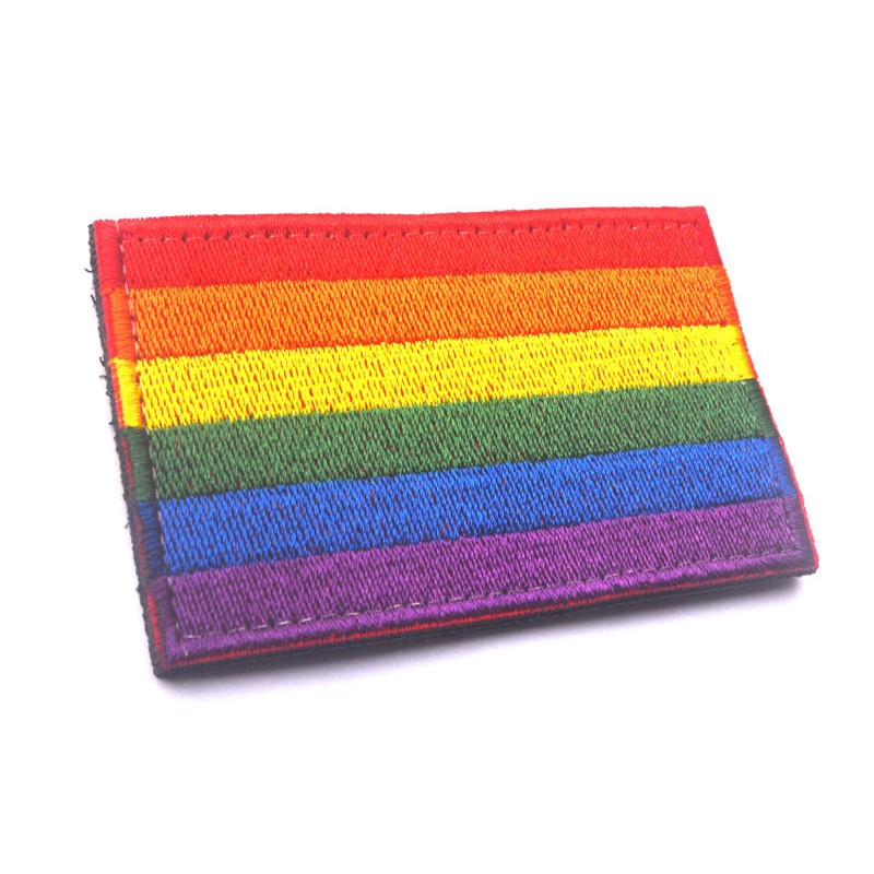 FLAG PATCH PATCHES RAINBOW PACE GAY LESBIAN PRIDE LBGT Gay Pride ...