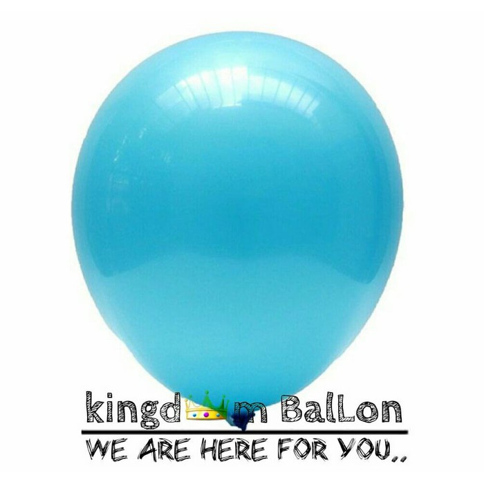 Light Blue Metallic Balloons/latex Balloons/Rubber Balloons Shopee