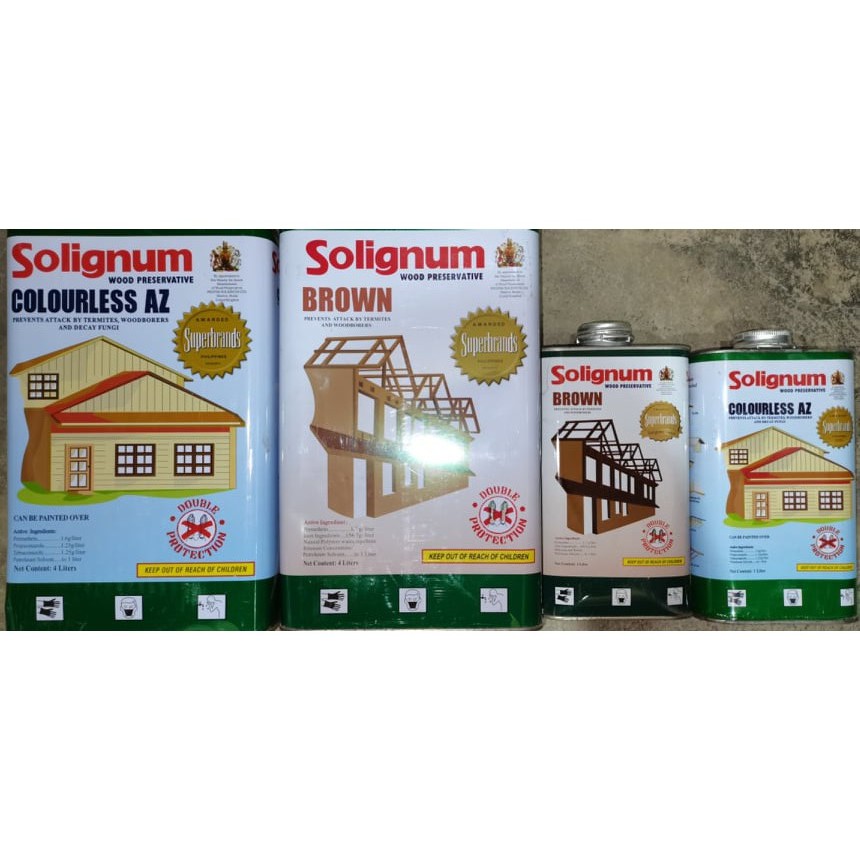 Solignum Timber Treatment Wood Preservative 1L & 4L | Shopee Philippines