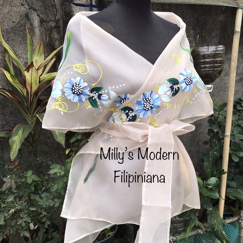 Modern filipiniana wrap outlet around