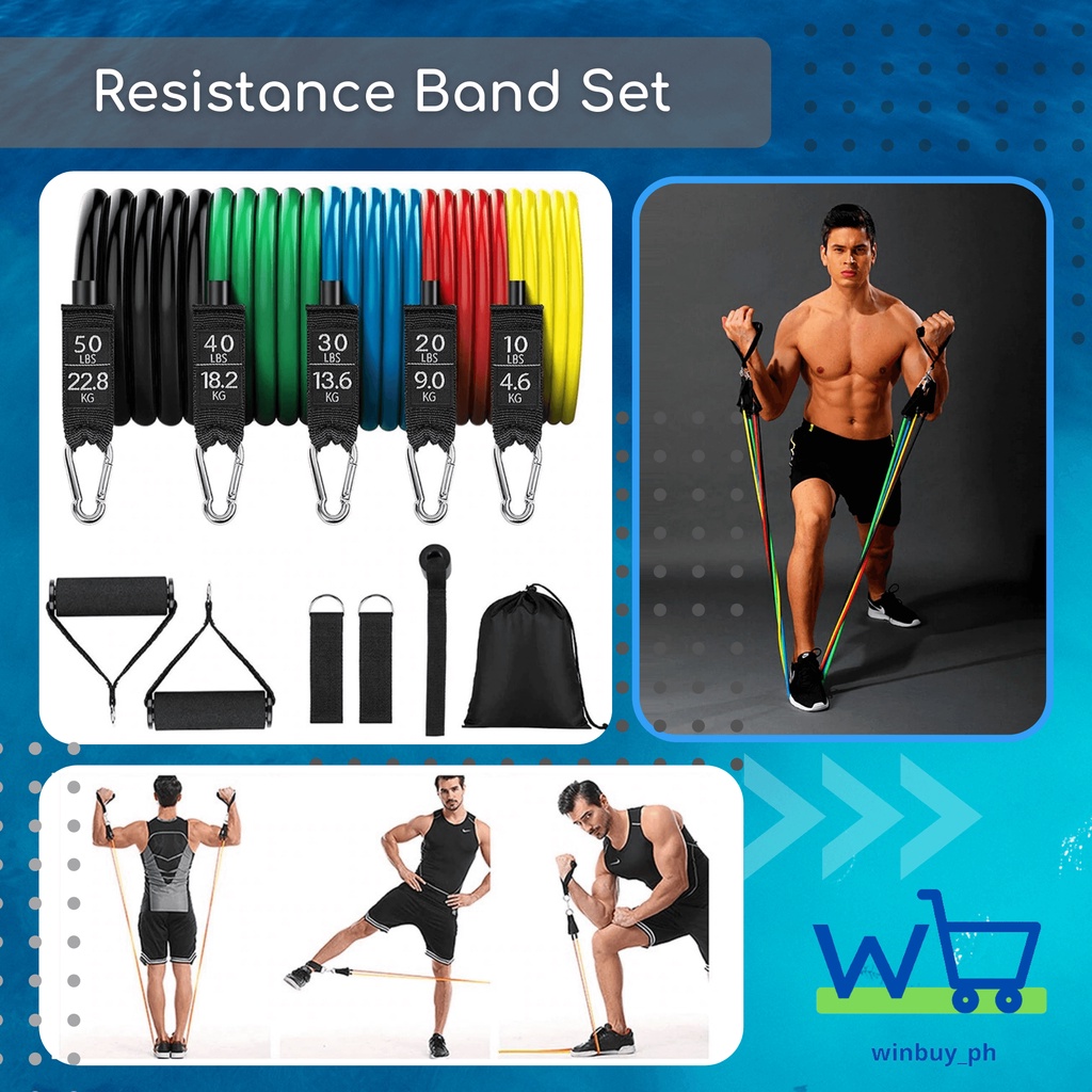 Resistance Bands Set Home Workouts