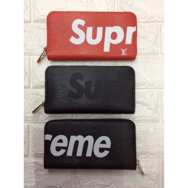 Supreme 2025 zipper wallet