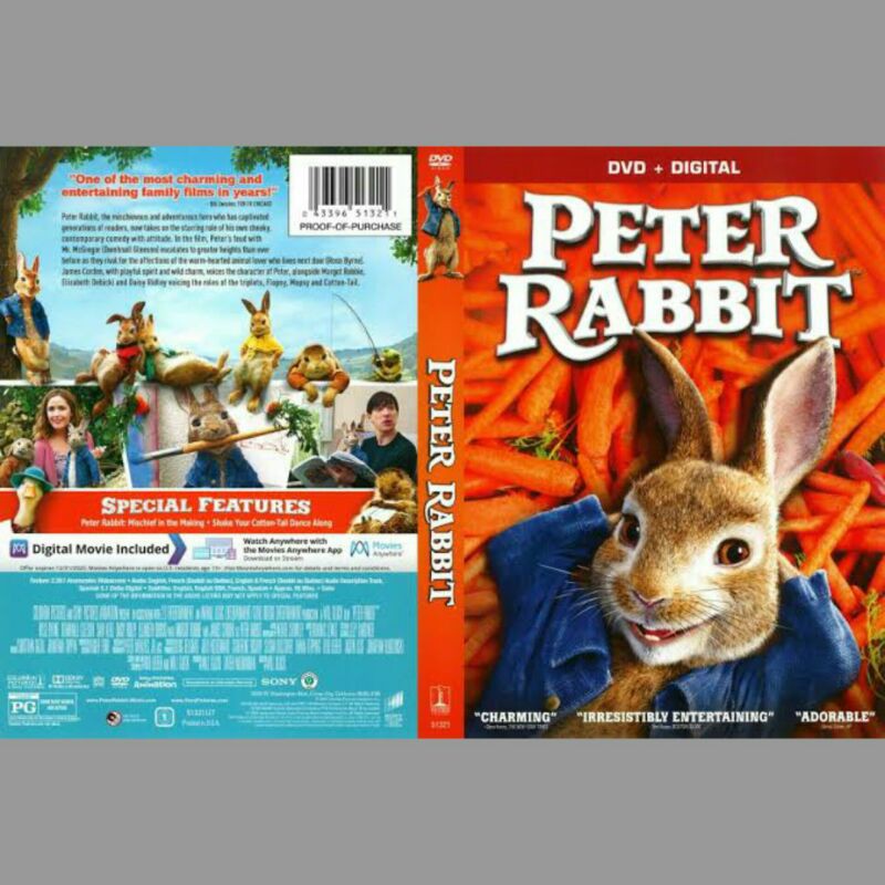 Peter RABBIT Animated Movie Cassette (2018) | Shopee Philippines