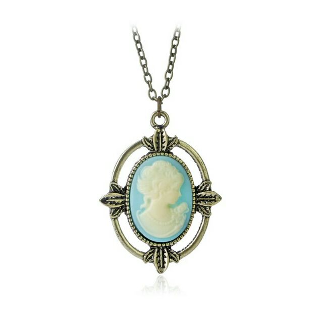 Katherine Pierce inspired Cameo Necklace