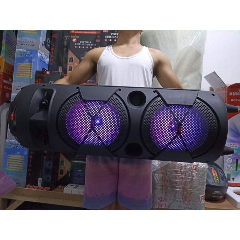 32INCH BIGGEST BLUETOOTH SPEAKER KARAOKE FMTUNER WIRELESS MIC AND REMOTE