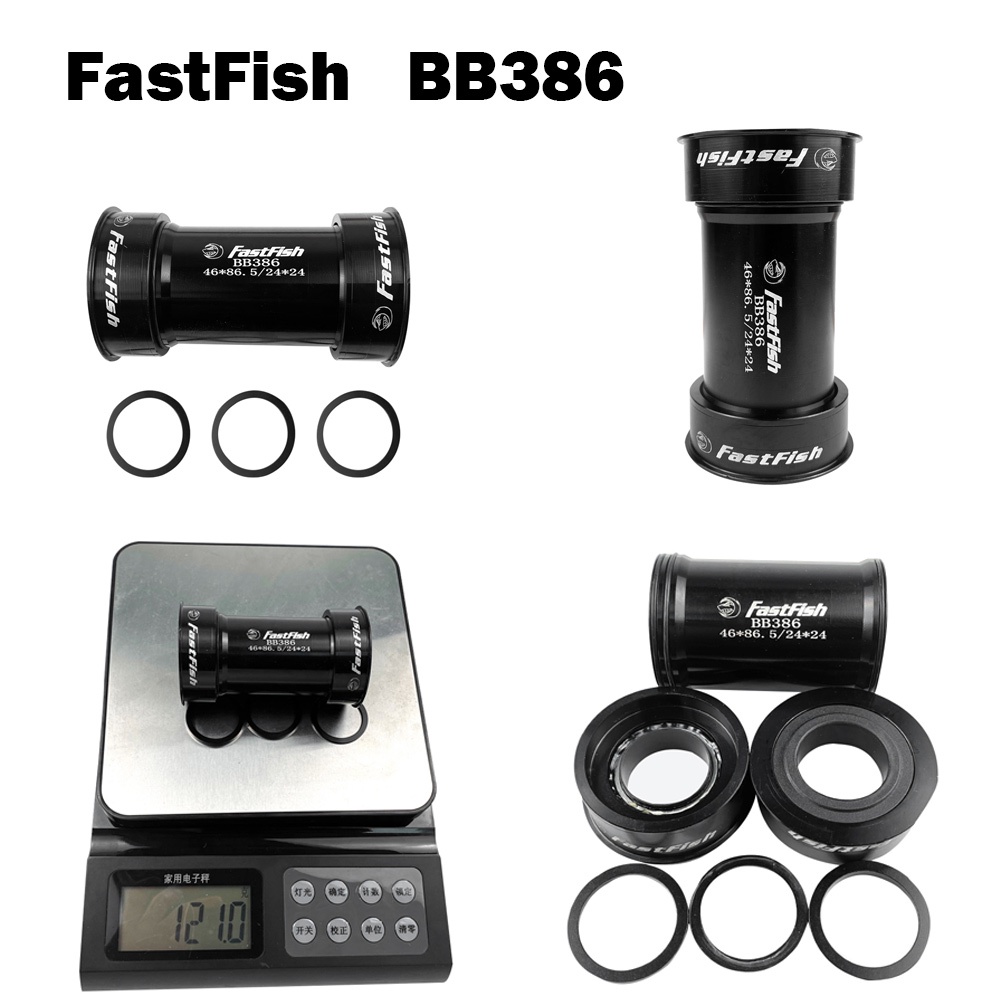 Bmx Crank ZTTO MTB Bike BB386 EVO 24 Bottom Bracket Ceramic