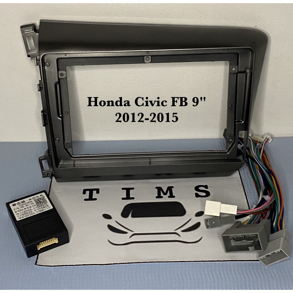 TIMS BRAND NEW Head Unit/ Stereo Frame Panel for HONDA CIVIC FB 2012 ...