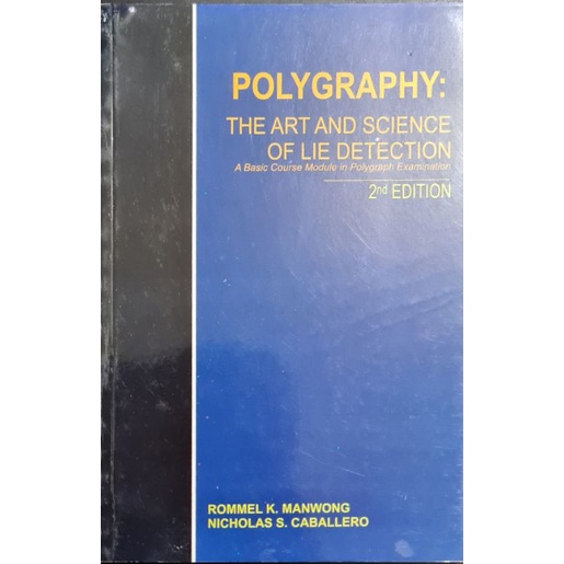 Polygraphy- The Art and Science of Lie Detection 2nd edition | Shopee ...