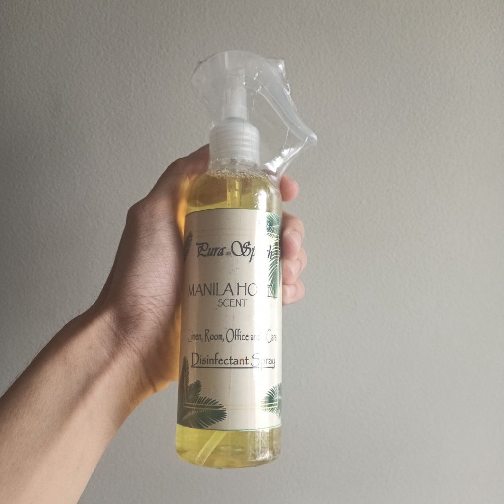 Hotel Inspired Scent Disinfectant Solution Spray Bottle 250ml Disinfectant Solution for Spray