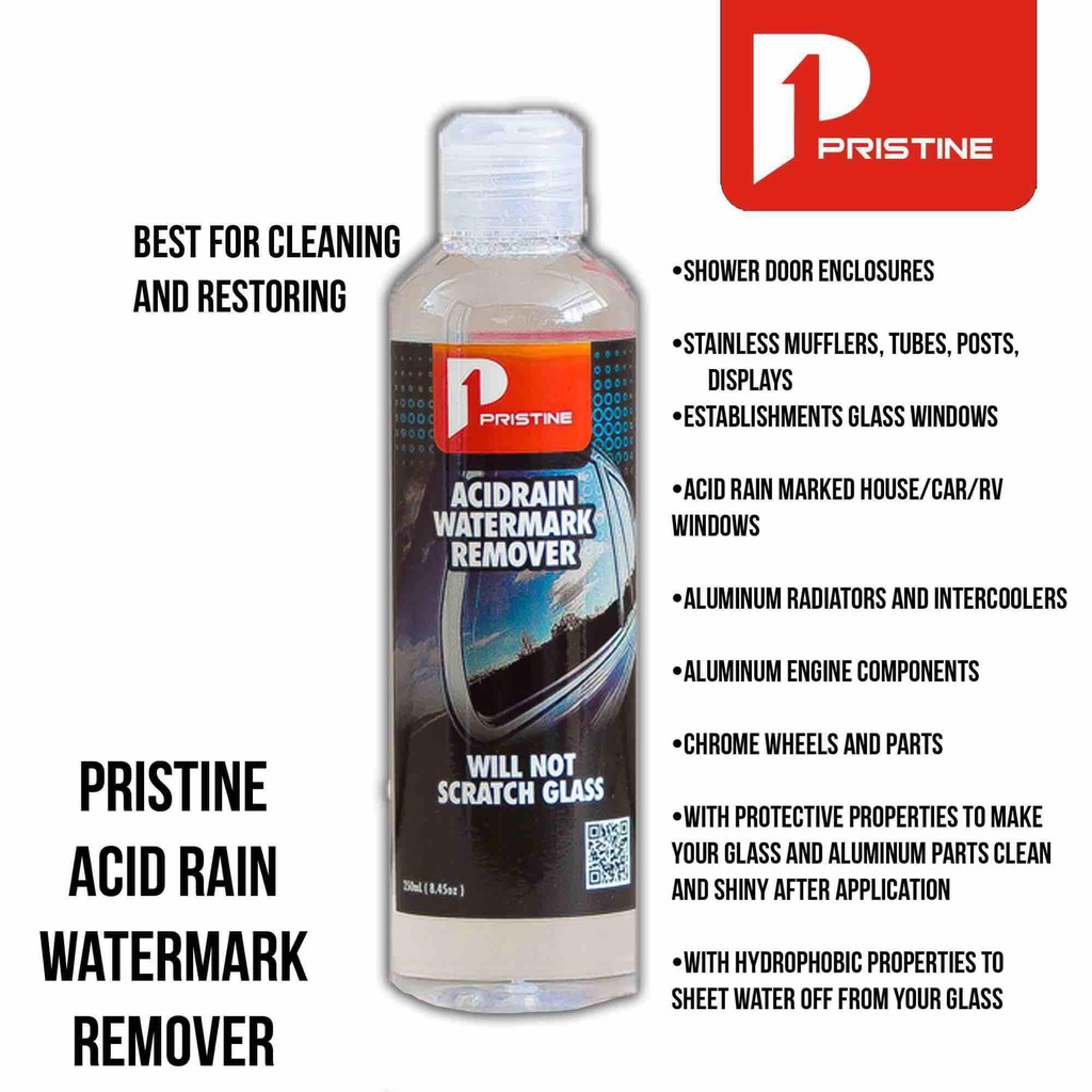 Pristine Acid rain & Watermark remover Shopee Philippines