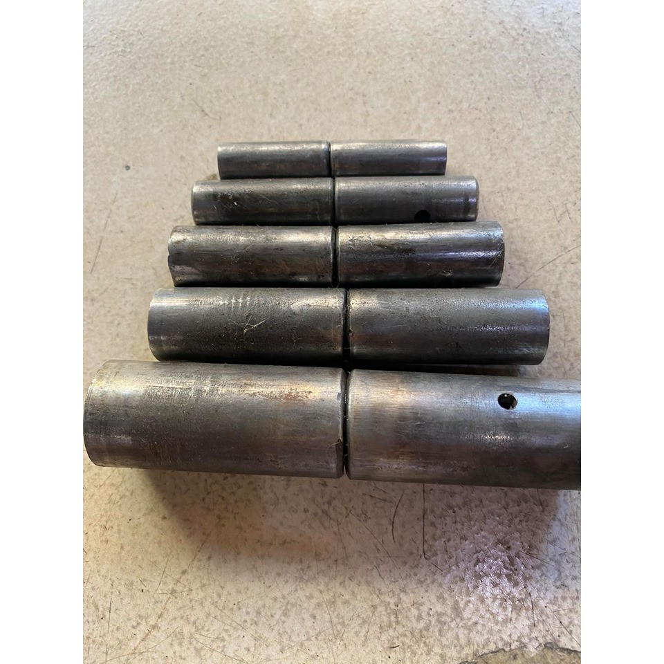 Cylindrical Hinges welding gate steel door iron tube shaft heavy duty