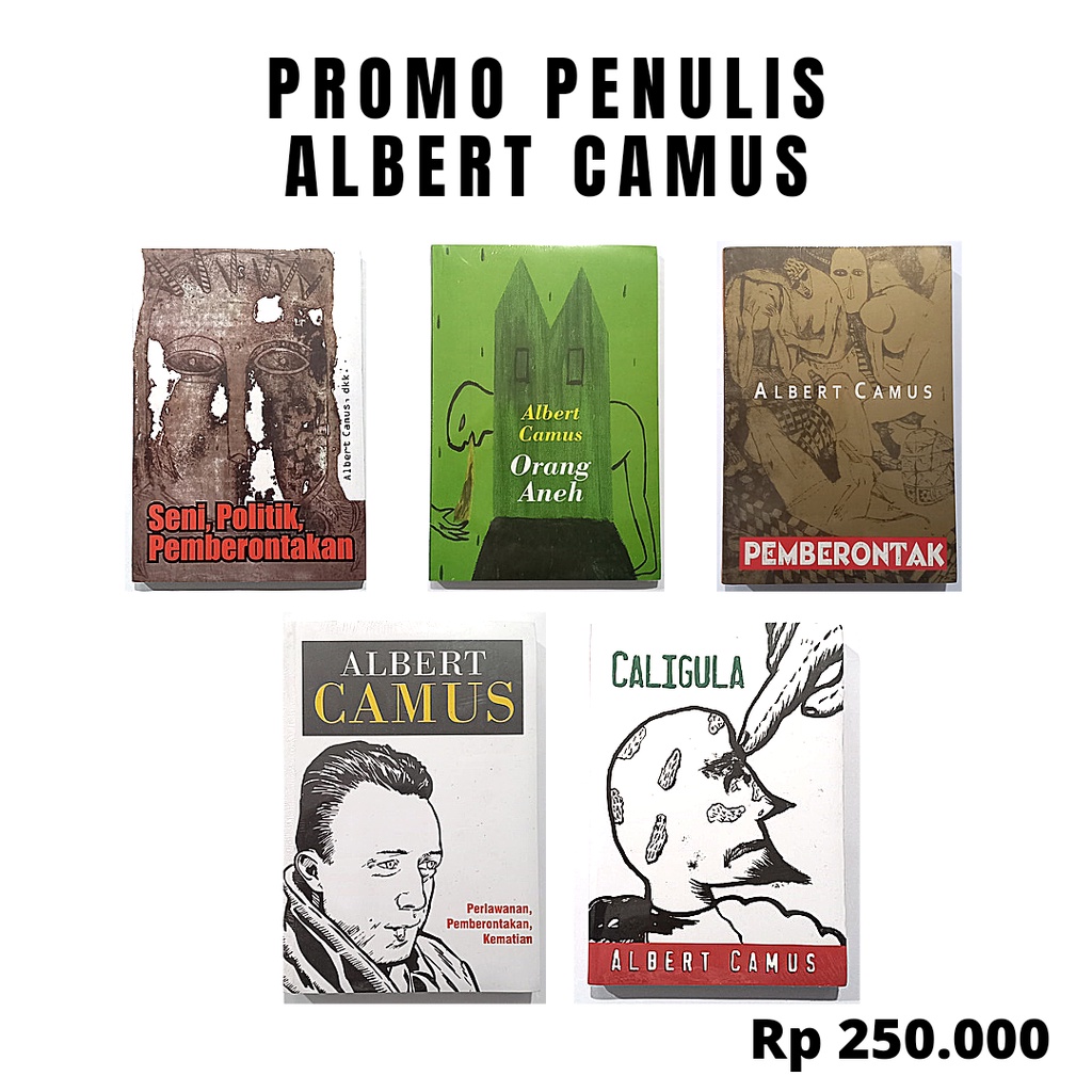 Albert Camus Savings Package contains 5 books (ORIGINAL, New Sealed ...