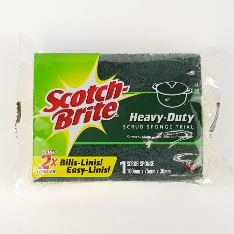 Scotch Brite Scrub Sponge Trial 2 In 1 | Shopee Philippines