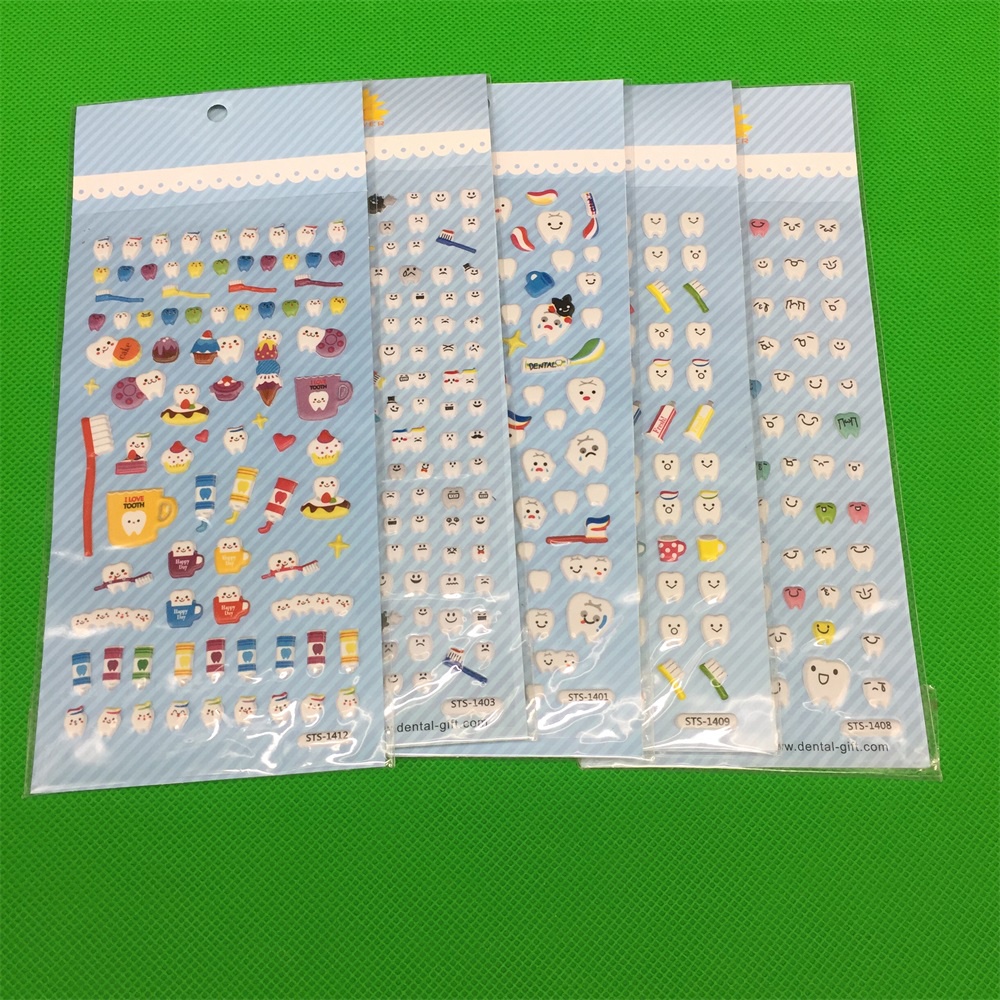 Dental Cute molar shaped cartoon teeth tooth fairy puffy plastic ...