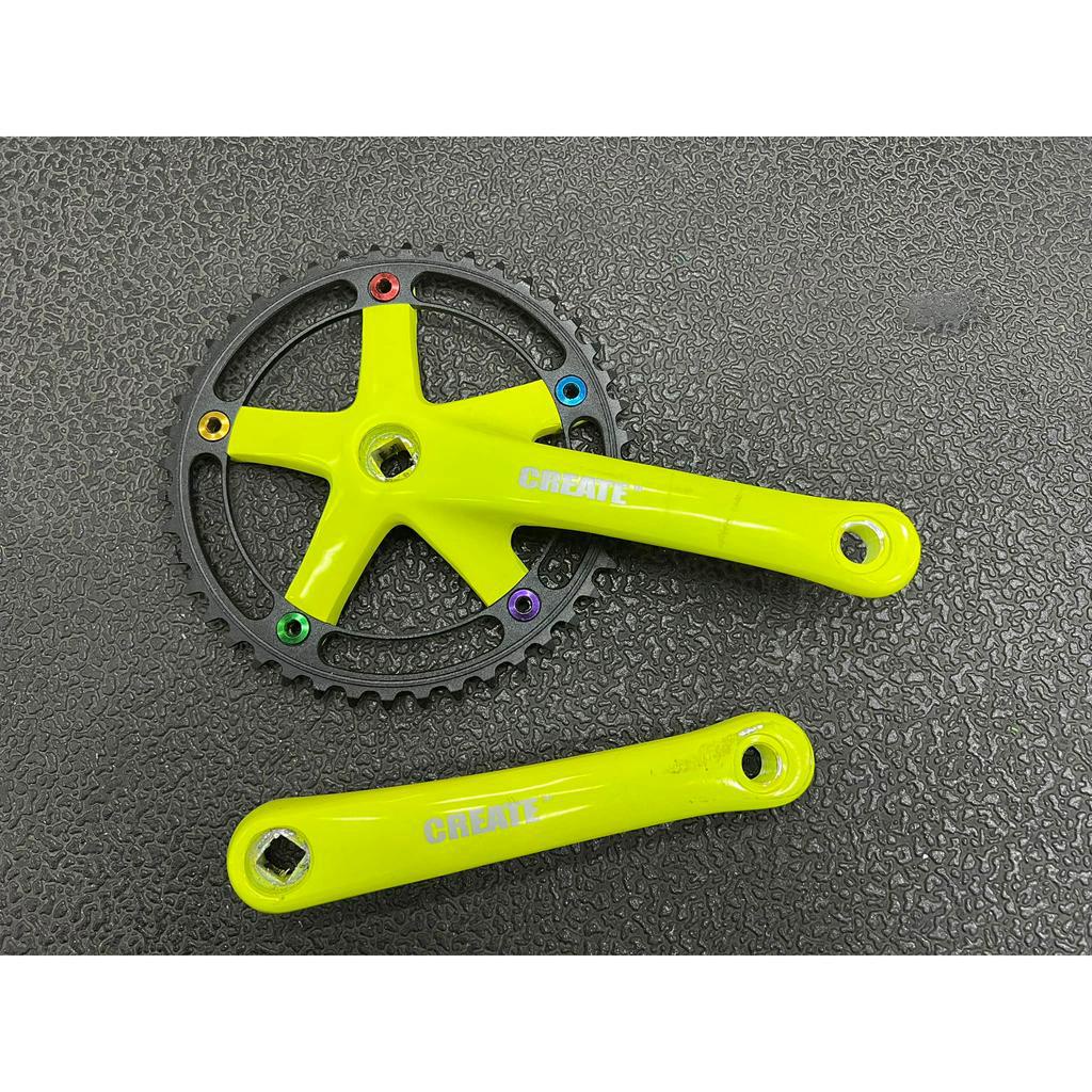 Create Crankset 44t 144bcd 165mm Fixie Fixed Gear Crankset Jrspeed Shopee Philippines 