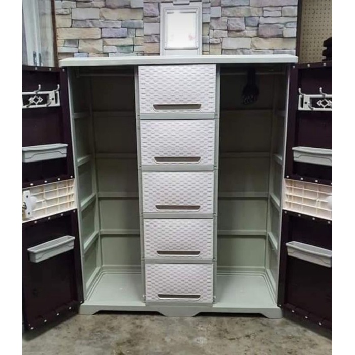 SUPER RATTAN CABINET (chat first before placing your order) | Shopee ...
