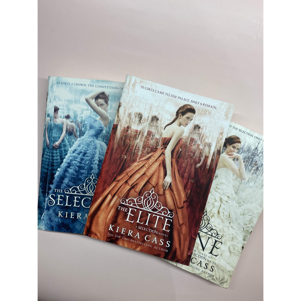 The Selection Series Book1 3 Kiera Cass Shopee Philippines