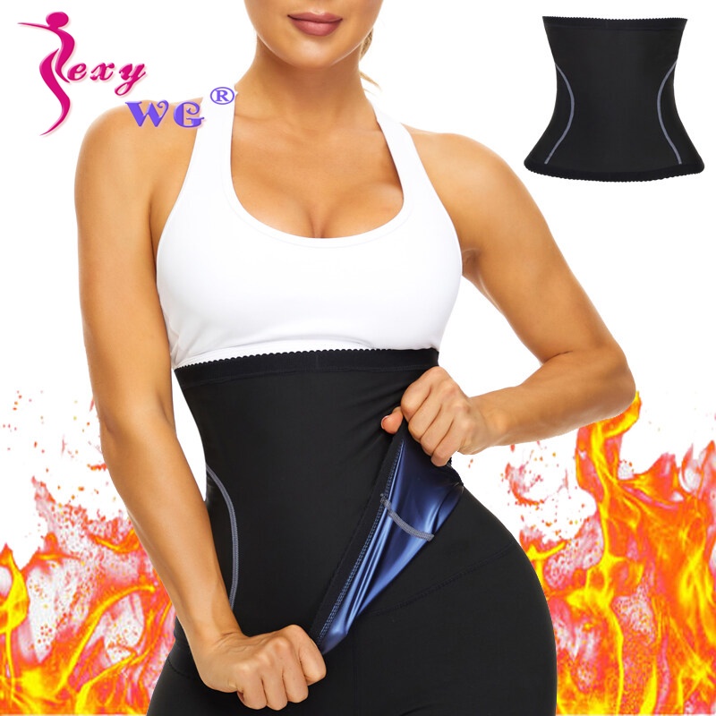 Ellostar Waist Trimmer Gürtel - Sauna Sweatband Für Frauen & Männer
