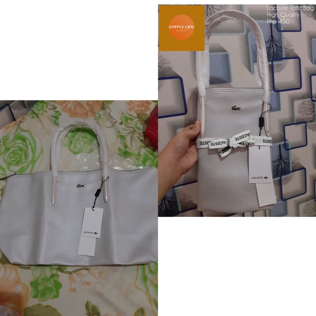 Lacoste Tote Bag High Quality Shopee Philippines