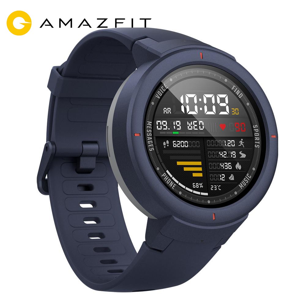 Amazfit Huami Mi Verge Smart Watch 3 AMOLED Display Heart Rate Monitor Feature Global Version Shopee Philippines