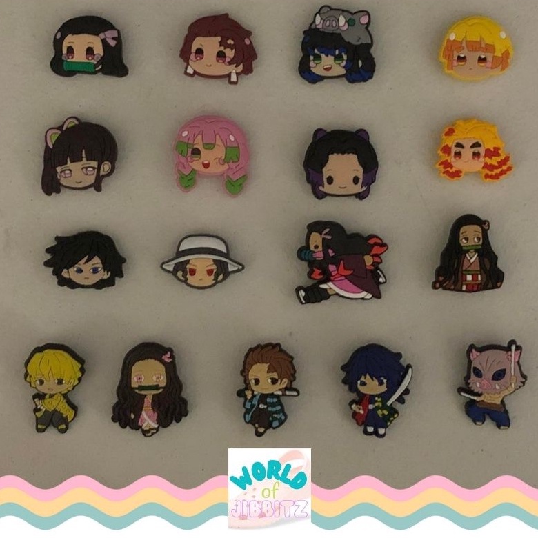 HIGH QUALITY DEMON SLAYER CROCS JIBBITZ Shopee Philippines